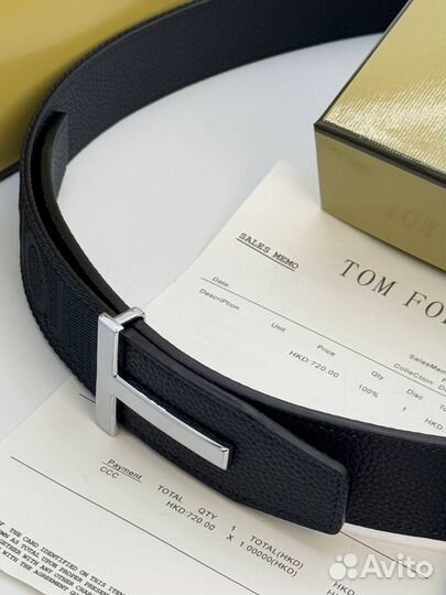 Ремень Tom Ford натуральная кожа