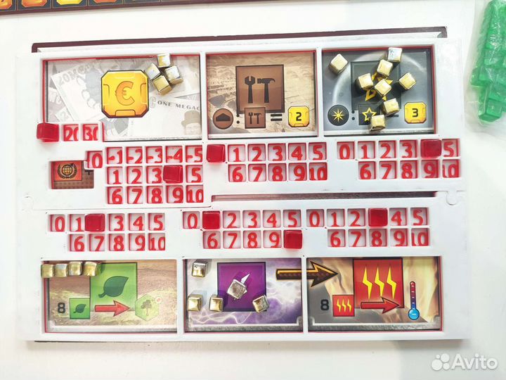 Планшет для настольной игры Покорение Марса