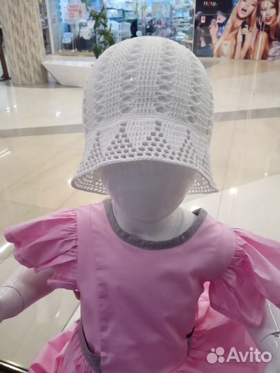 Вяжу шляпки -панамки