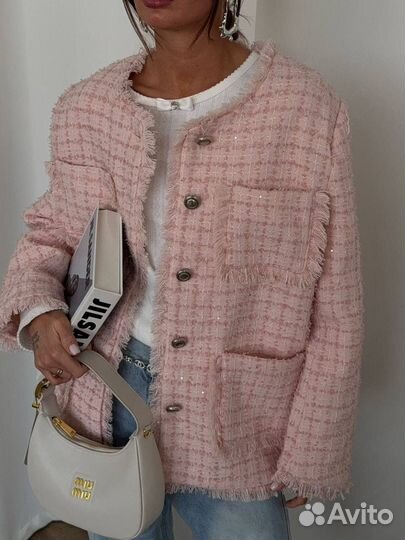 Жакет пиджак chanel 2 цвета женский