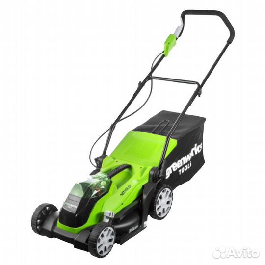 Газонокосилка Greenworks G40LM35 2501907, 40В