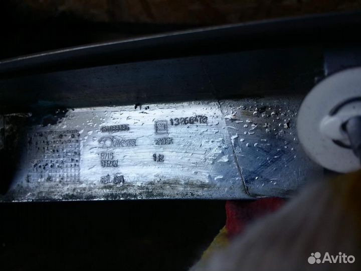 Накладка двери багажника Opel Astra H 2004-2014