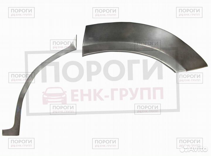 Задняя арка Nissan Pathfinder III Terrano (R51) 19