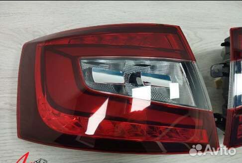 Фонарь задний skoda octavia а7 левый