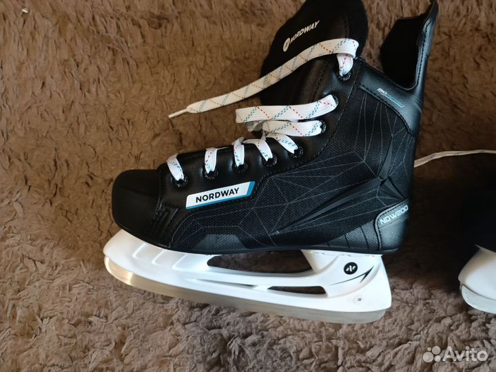 Коньки подростковые