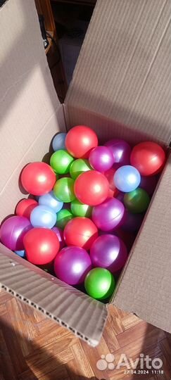 Шарики для надувного бассейна