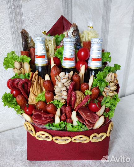 Мужские букеты съедобные vkusbyket