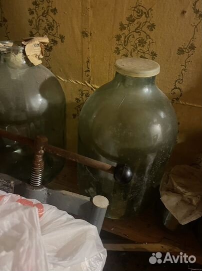 Банка 10 литров стеклянная