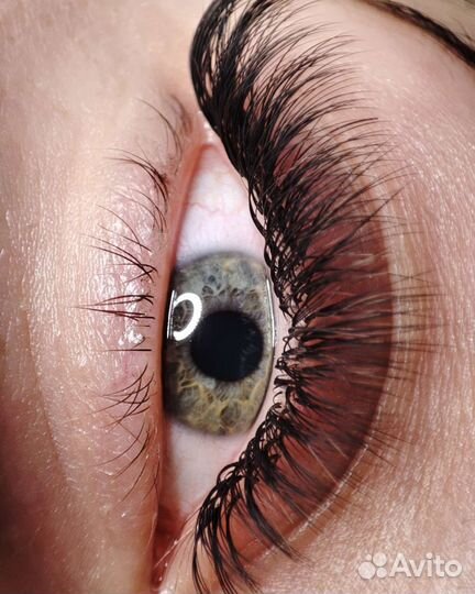 Наращивание ресниц, долговременная укладка бровей