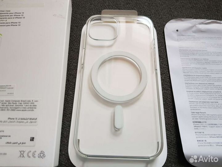 Оригинальный Чехол MagSafe Clear Case на iPhone 13