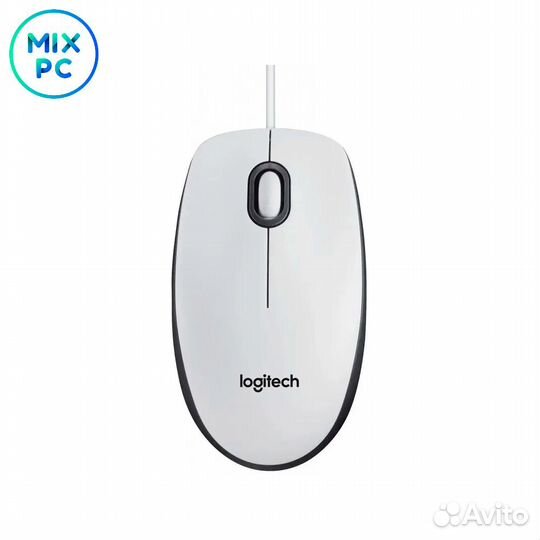 Мышь Logitech M100 White