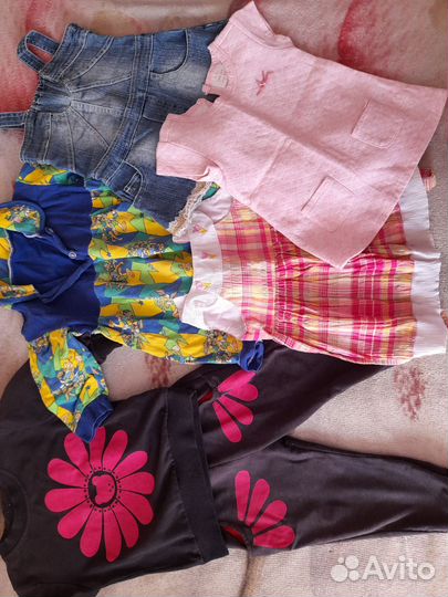 Вещи пакетом для девочки 6-18 месяцев