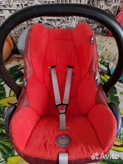 Детское автокресло с рождения люлька Maxi Cosi