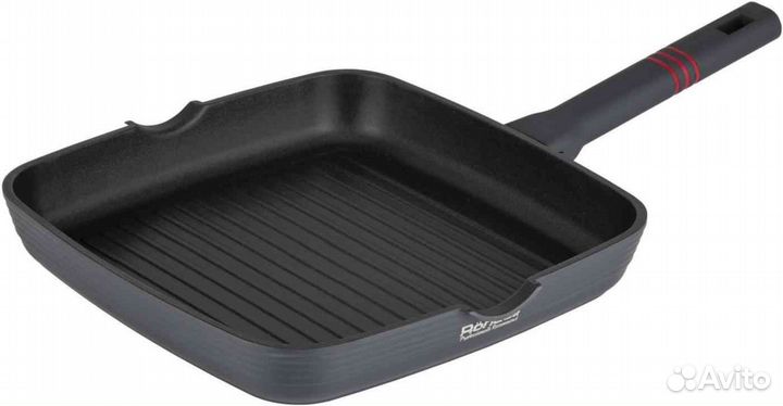 Сковорода гриль 28х4,3см Stripes Rondell