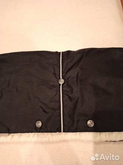 Муфта для рук на коляску Little Trek чёрная