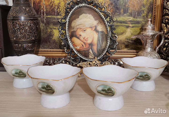 Старинные креманки