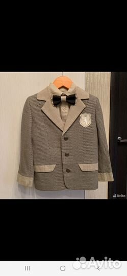 Нарядный костюм для мальчика 104