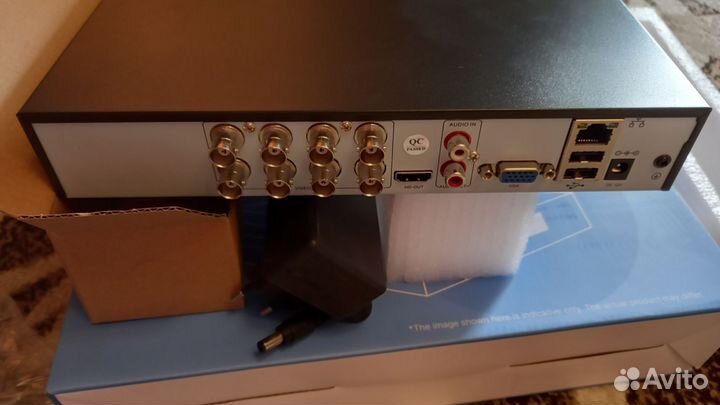 Видеорегистратор 8канальный 5мп новый с рас.лиц