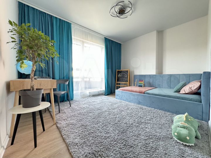 2-к. квартира, 58 м², 4/13 эт.