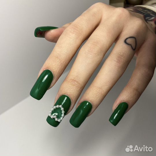 Маникюр гель лак, наращивание ногтей