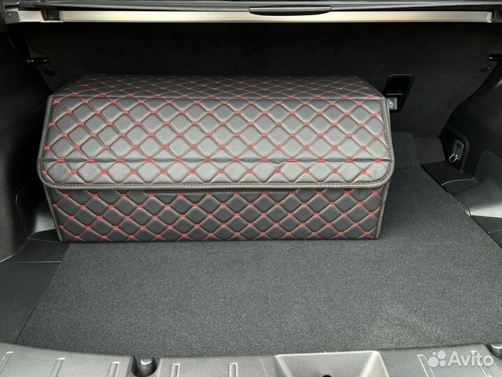 Органайзер большой Черный с красной строчкой