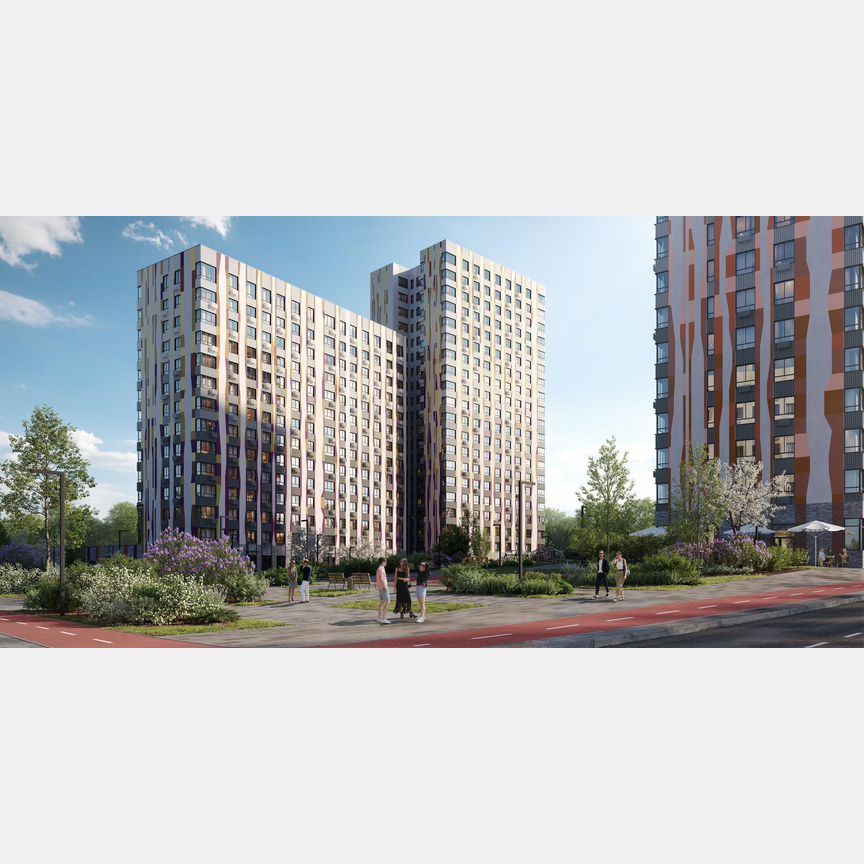 1-к. квартира, 38,3 м², 12/16 эт.