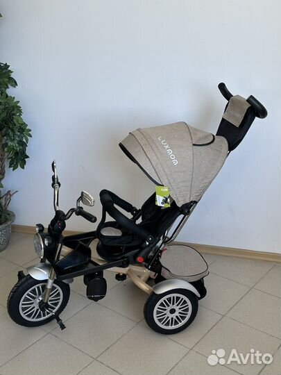 Велосипед - мотоцикл детский трехколесный «LuxMom»