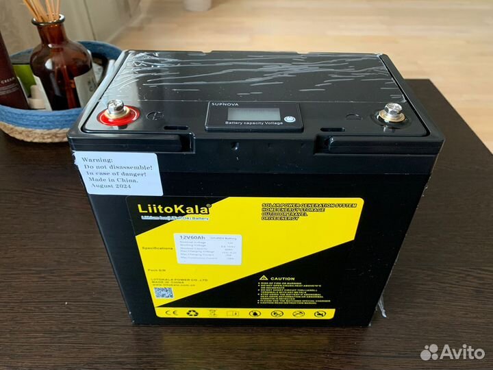Аккумулятор тяговый lifepo4 LiitoKala 12v 60Ah