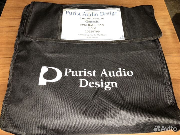 Акустический кабель Purist Audio Design Genesis