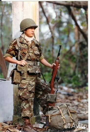 France army airborne lizard jacket 1950-60s