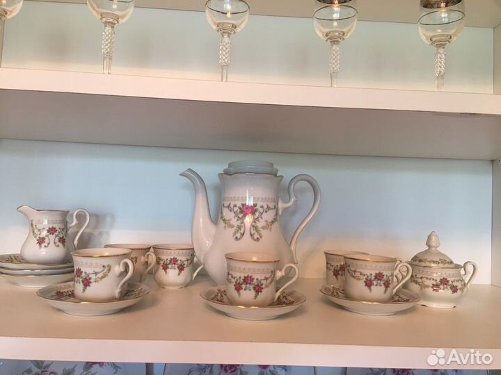 Кофейный сервиз новый