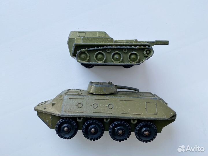 Металлические модели танков и бтр СССР