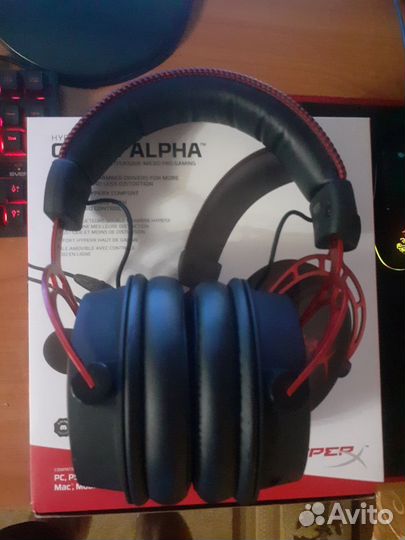 Наушники hyperx cloud alpha