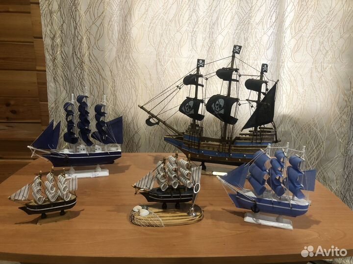 Деревянные корабли (сувениры)