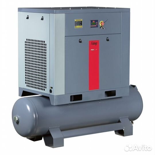 Компрессор 11 кВт винтовой на ресивере
