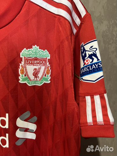 Футбольная ретро форма Ливерпуля 2010/11