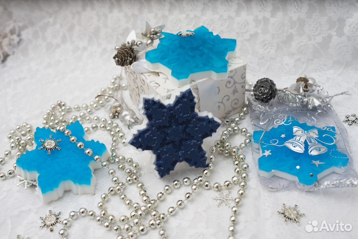 Мыло Снежинка