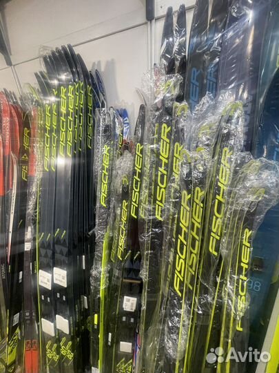Лыжи беговые fisher коньковые