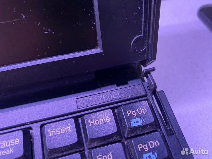 IBM thinkpad 760 EL