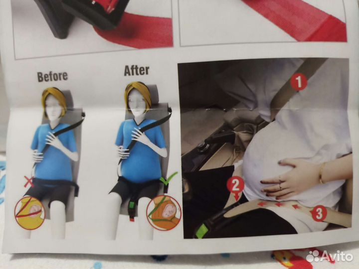 Адаптер на ремень безопасности для беременных