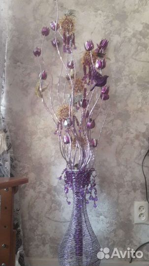 Абажур напольный б/у