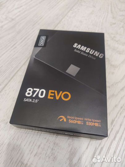Диск ssd samsung evo 870 500gb