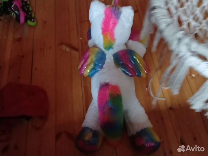 Мягкий большой единорог б/У