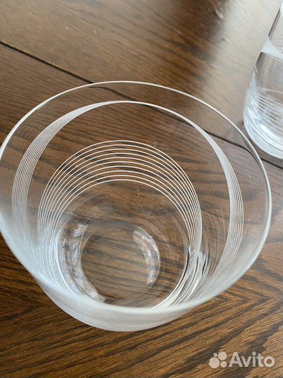 Стаканы прозрачные Zara Home 6 шт новые