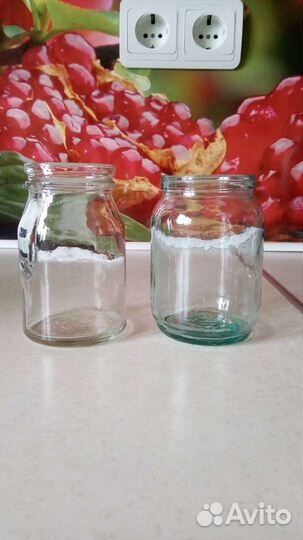 Баночки стеклянные СССР