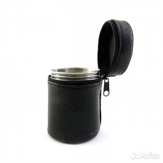 Набор стопок туристических в чехле 60мл х4 шт