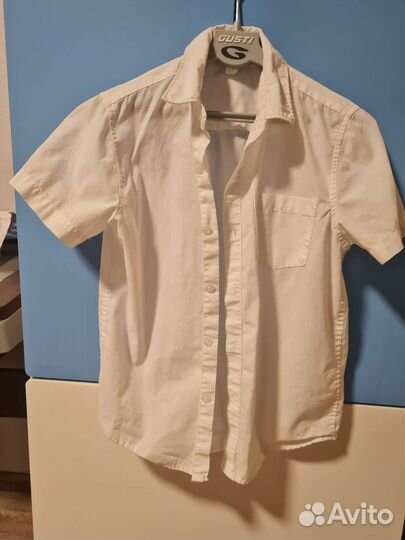 Рубашка школьная 128 134