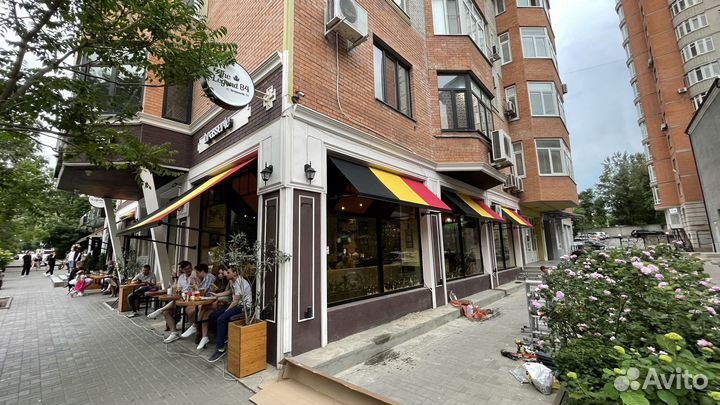 Витринная маркиза 2,4х0,8м