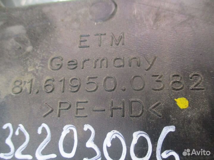 Воздуховод отопителя MAN 81619500382