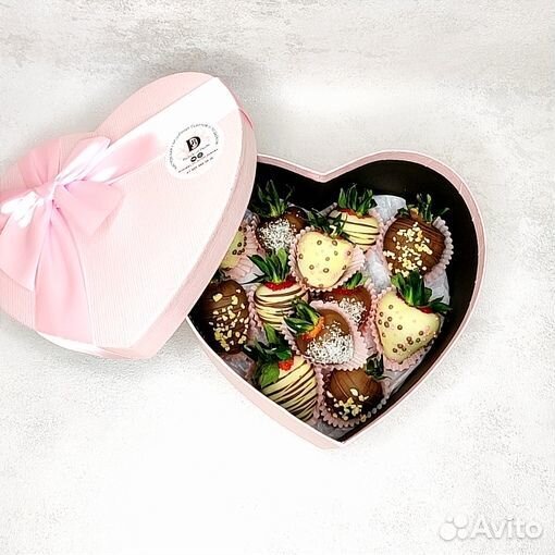 Клубника в шоколаде. Дизайн 